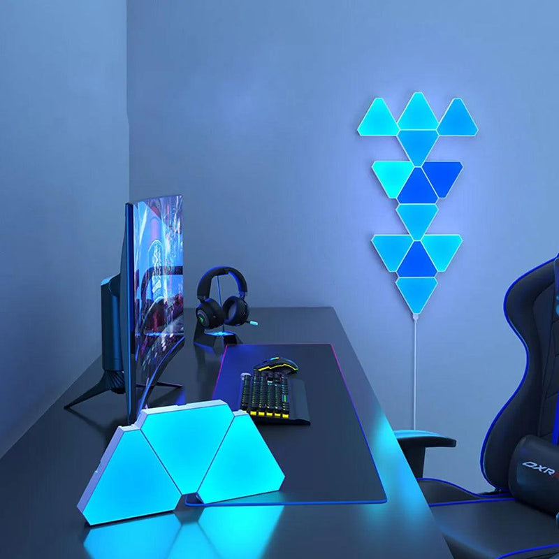 Triangular Led Quantum Lamp RGB - HeyBless