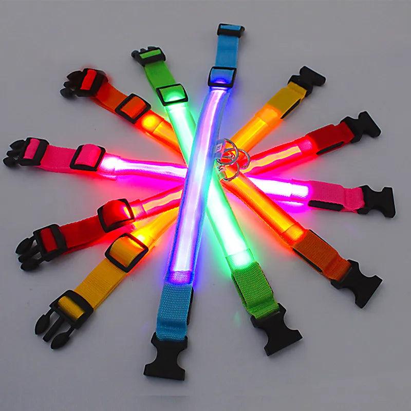 LED Glowing Dog Collar - HeyBless