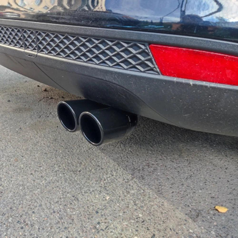 Stainless Steel Double Exhaust Tip - HeyBless