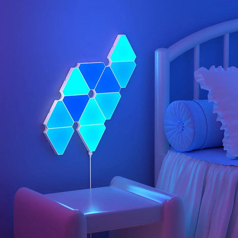 Triangular Led Quantum Lamp RGB - HeyBless