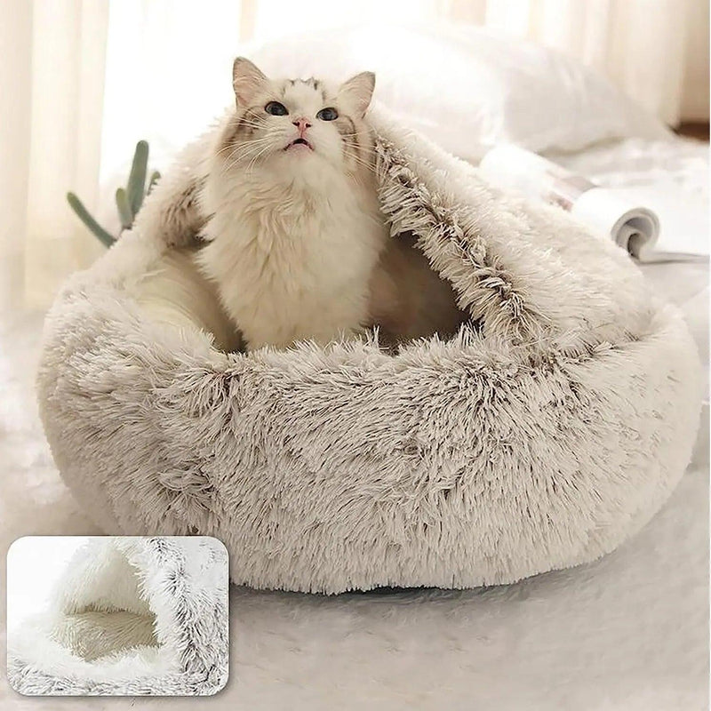 Soft Plush Pet Bed - HeyBless