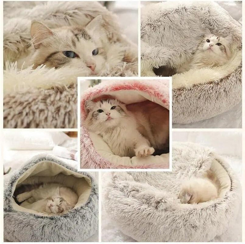 Soft Plush Pet Bed - HeyBless